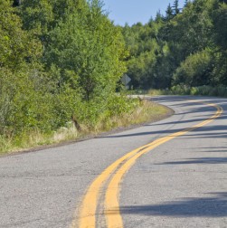 double yellow lines