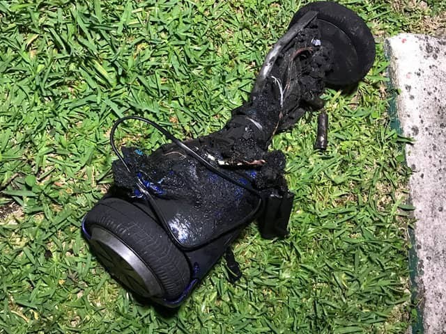 Hoverboard Causes Major Fire in Rivera Beach, Florida