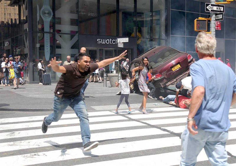 Driver High on Synthetic Marijuana Plows Down Pedestrians in Times Square