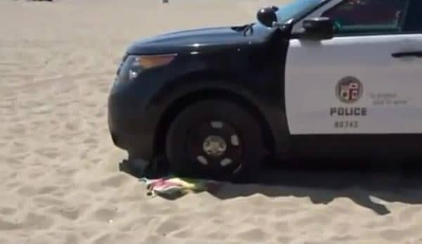 Woman Injured After LAPD Cruiser Runs Her Over on Venice Beach