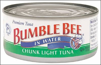 Bumble Bee Foods Recalls Tuna for Serious Health Risks